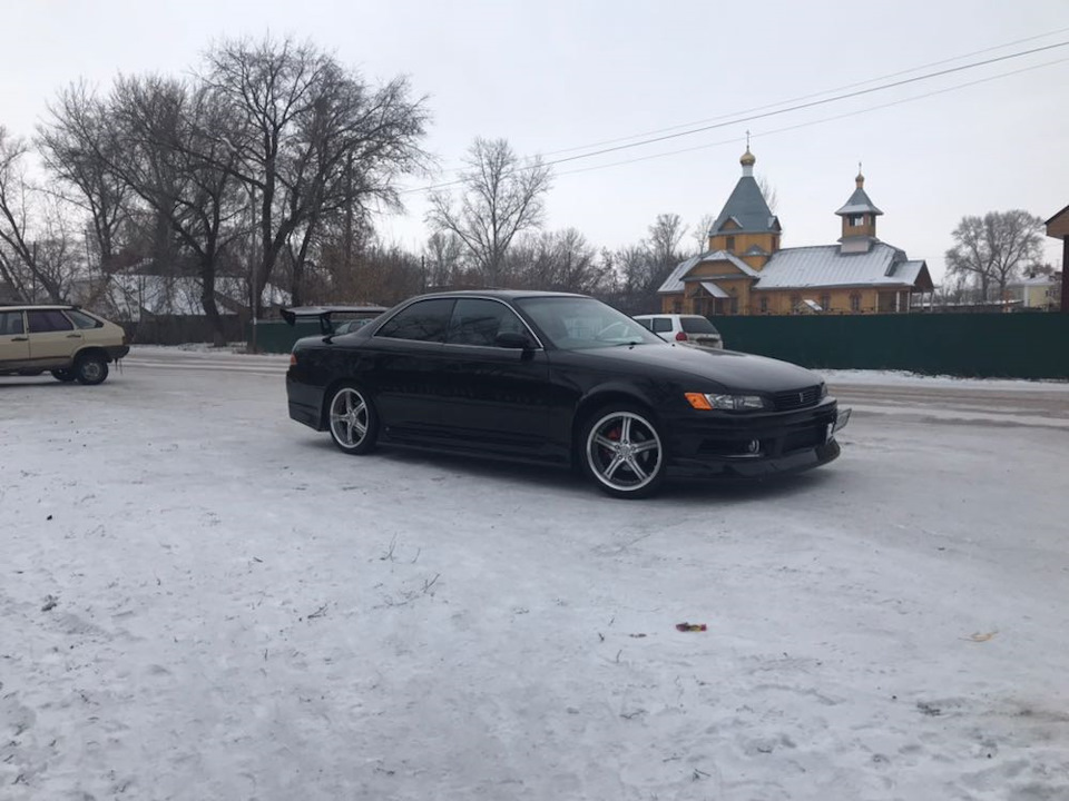 Зимние фото жизни Марка - Toyota Mark II (90), 2,5 л, 1993 года фотография DRIVE