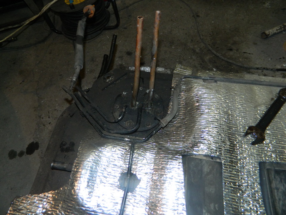 установка подогрева топлива в бак от антифриза (добавил фото) — Toyota ...