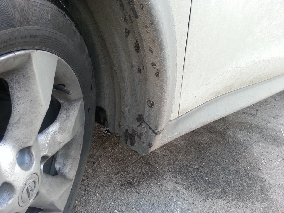 Передние брызговики — Nissan Juke (1G), 1,6 л, 2012 года | аксессуары ...