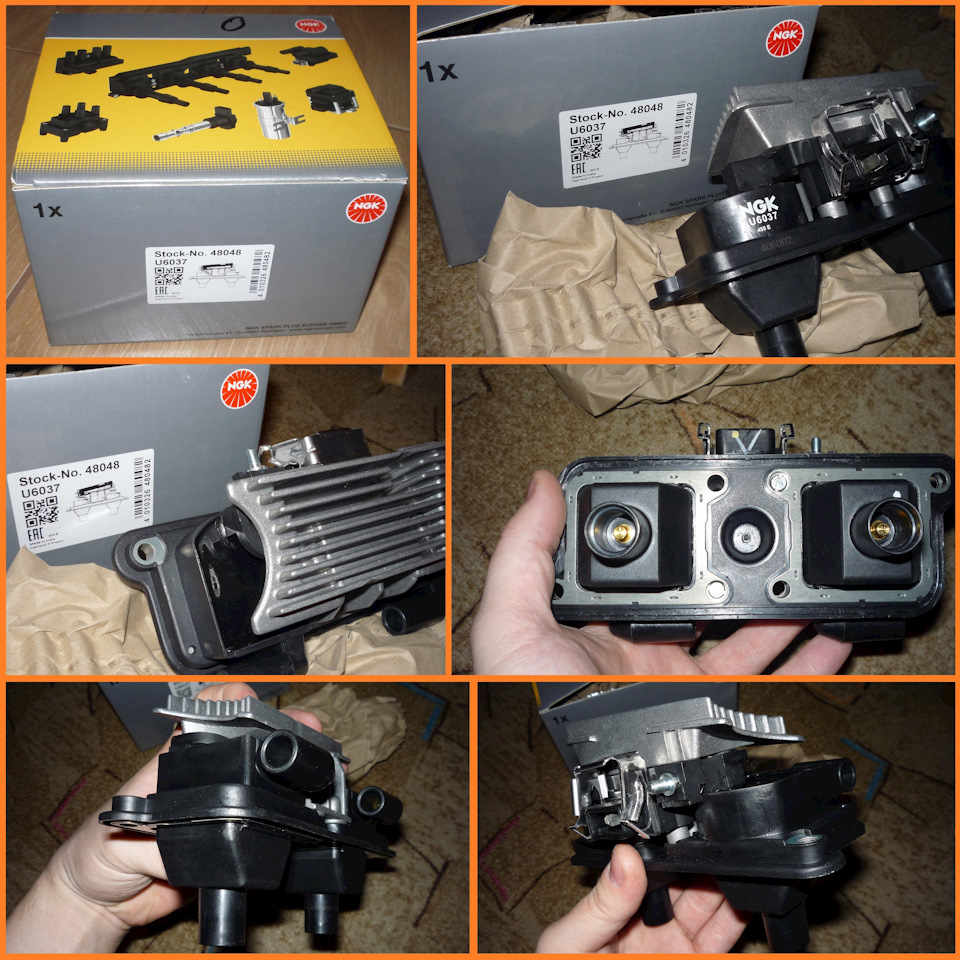 U6037 Катушка зажигания 48048 NGK | Запчасти на DRIVE2