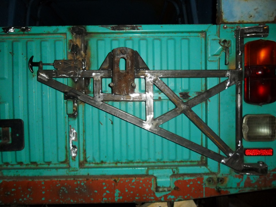 калитка для запаски — ЛуАЗ 1302, 1,2 л, 1990 года | своими руками | DRIVE2