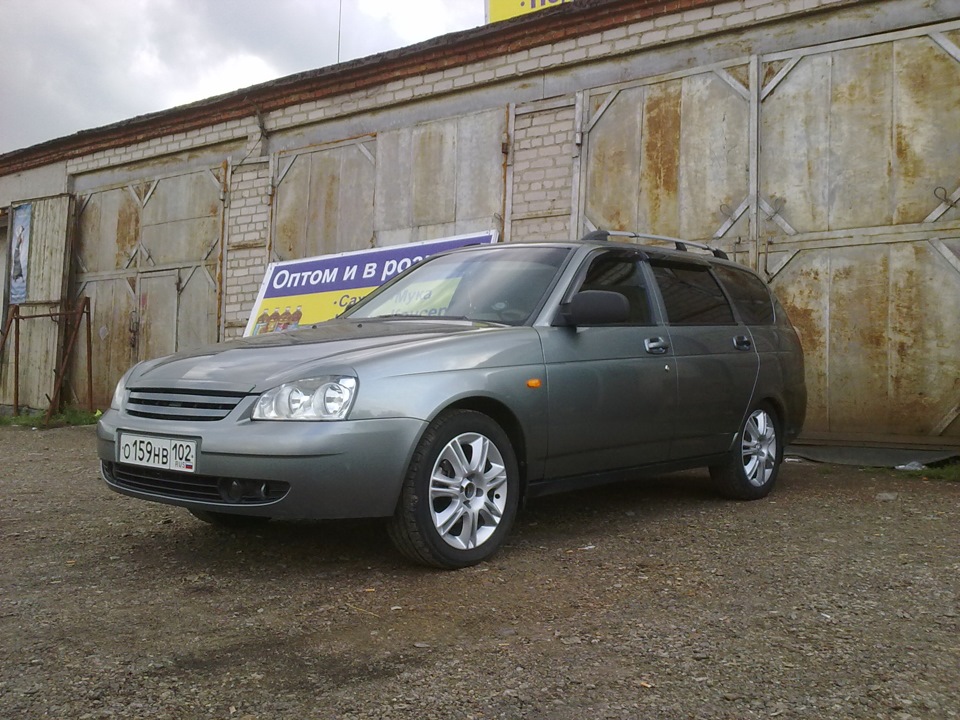 16е колеса — Lada Приора универсал, 1,6 л, 2009 года | тюнинг | DRIVE2