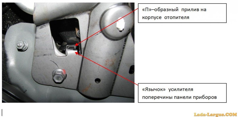 Дренажные отверстия лада ларгус