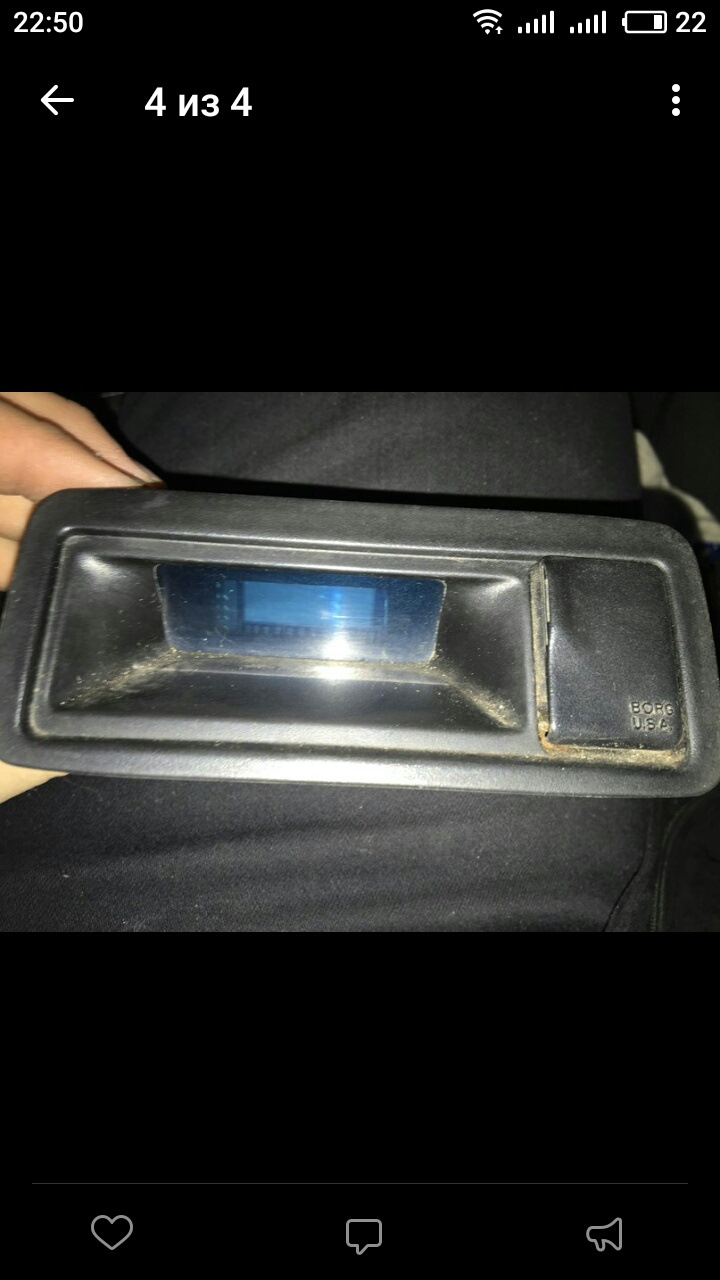 Часы, готово! — Honda Accord (4G), 2,2 л, 1990 года | аксессуары | DRIVE2