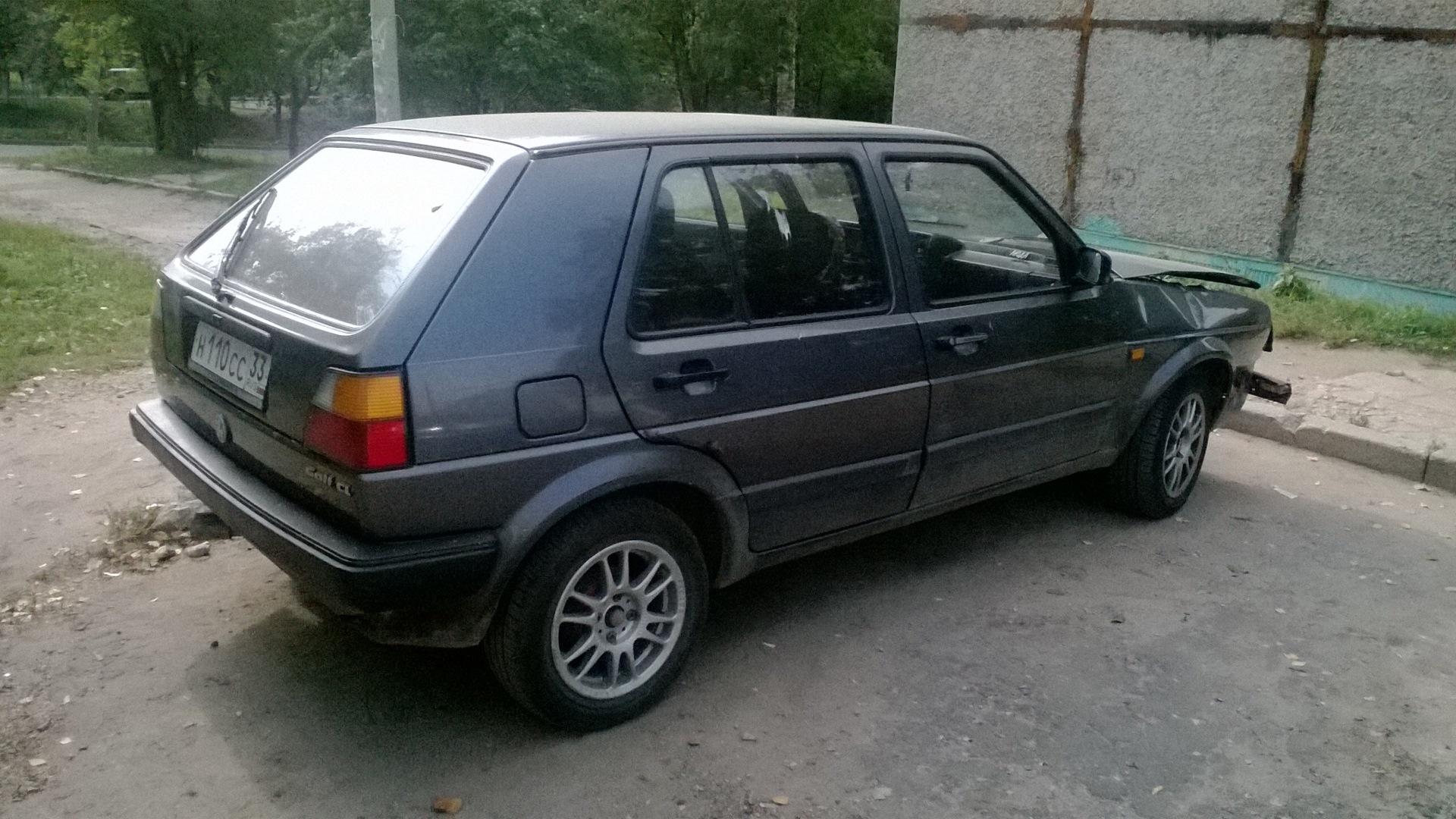 Volkswagen Golf Mk2 1.6 бензиновый 1991 | Битый на DRIVE2