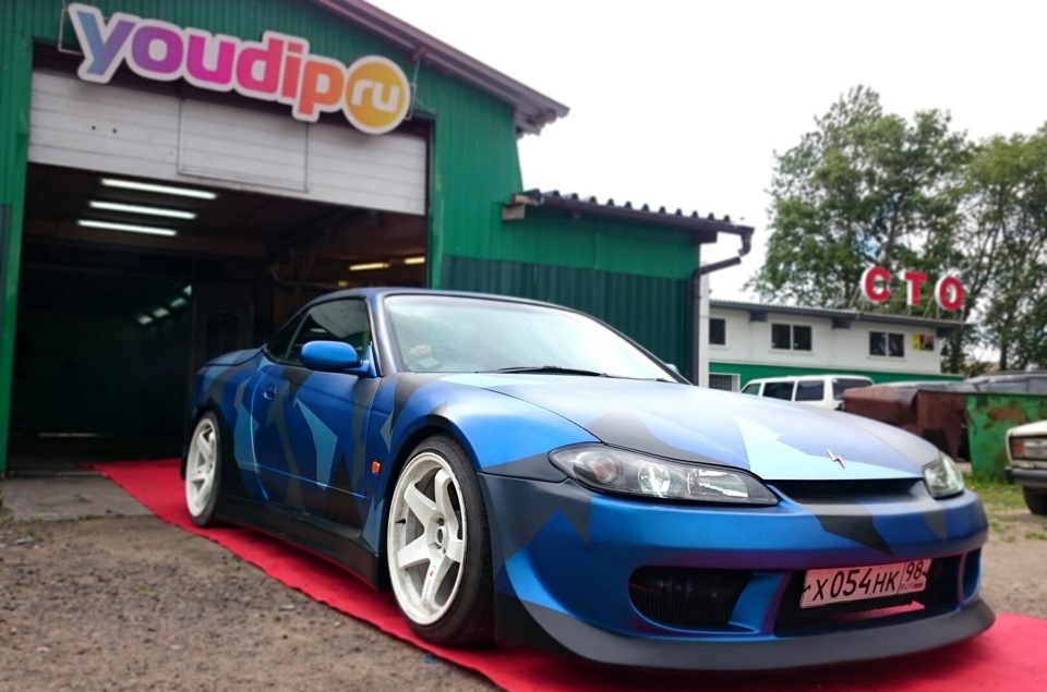 Nissan Silvia s15 камуфляж