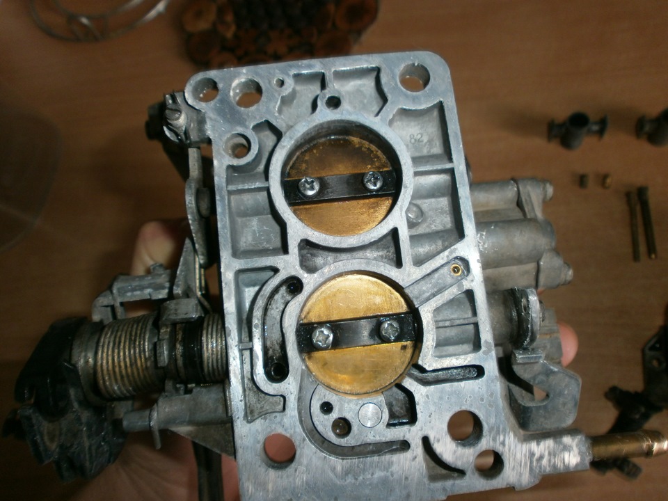 Солекс 83-й, помыл, почистил, вкрячил — Volkswagen Golf Mk2, 1,6 л ...