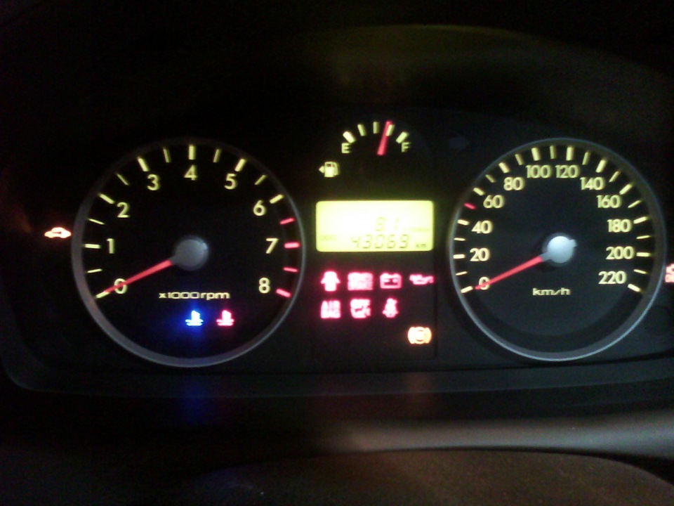 индикатор ХД — Hyundai Getz, 1,6 л, 2008 года | электроника | DRIVE2
