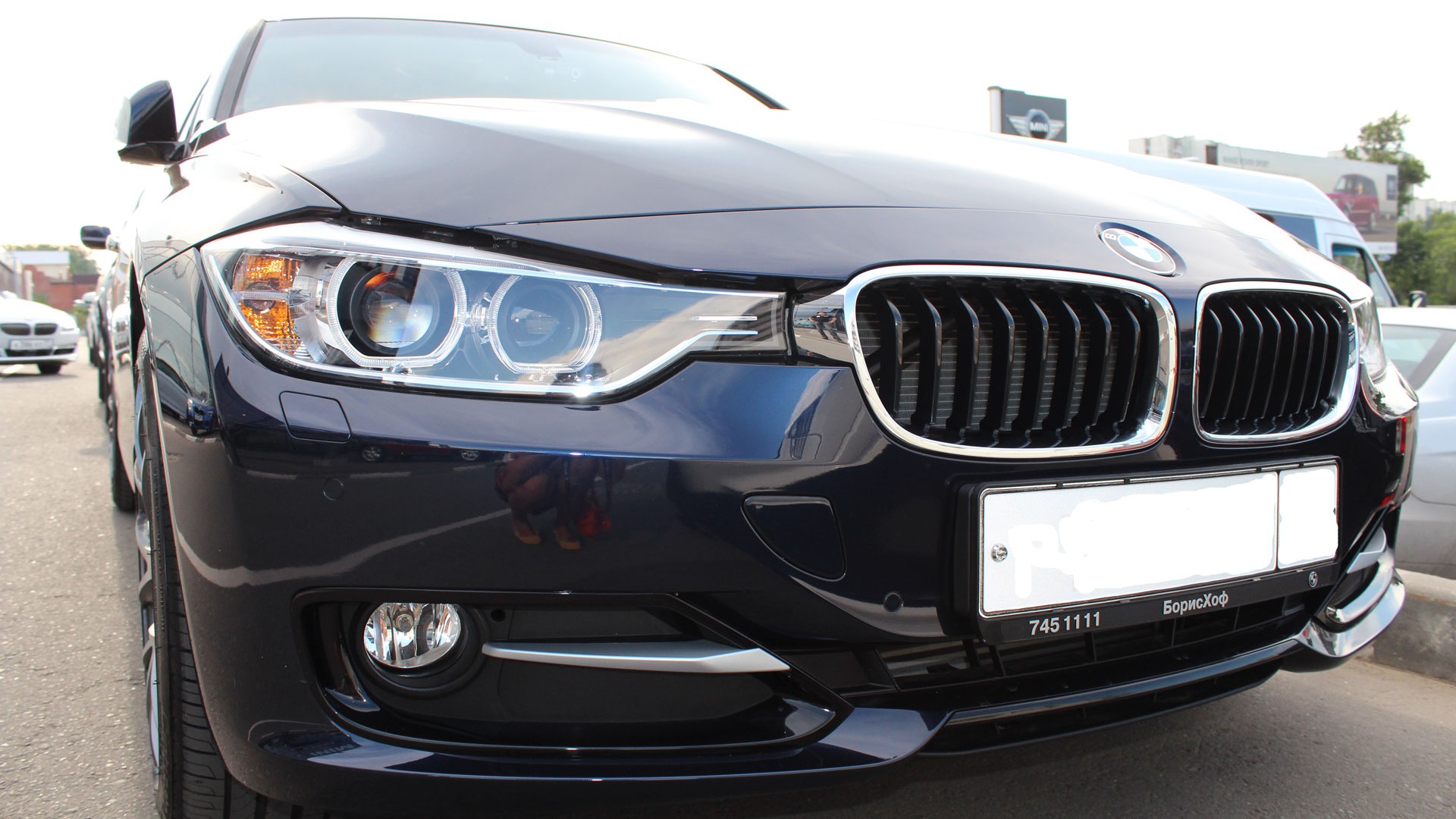 BMW 3 series (F30) 2.0 бензиновый 2013 | Марципан на DRIVE2