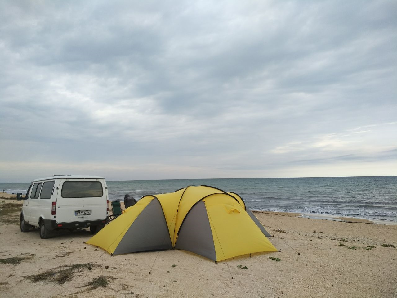 С палаткой на черное море