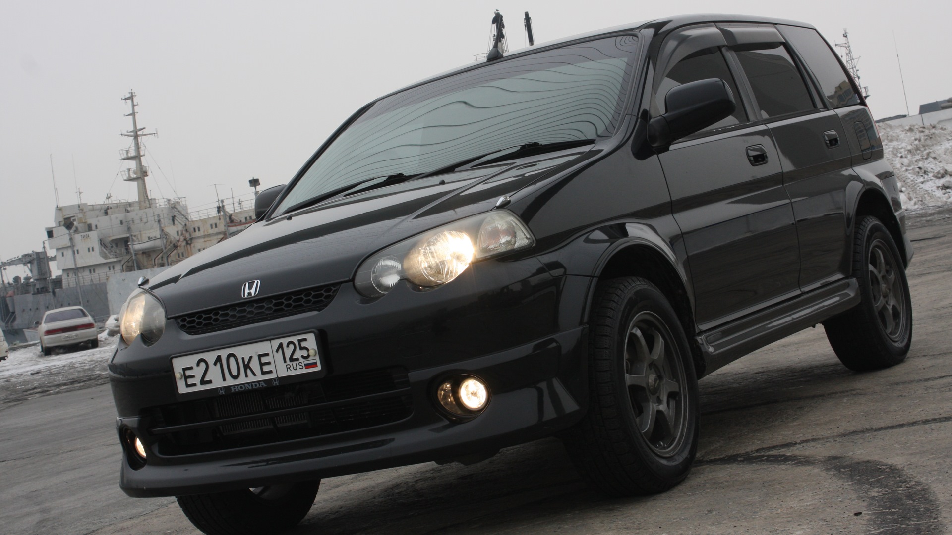 Honda HR-V (1G) 1.6 бензиновый 2003 | Черный ХРЮНЯ на DRIVE2