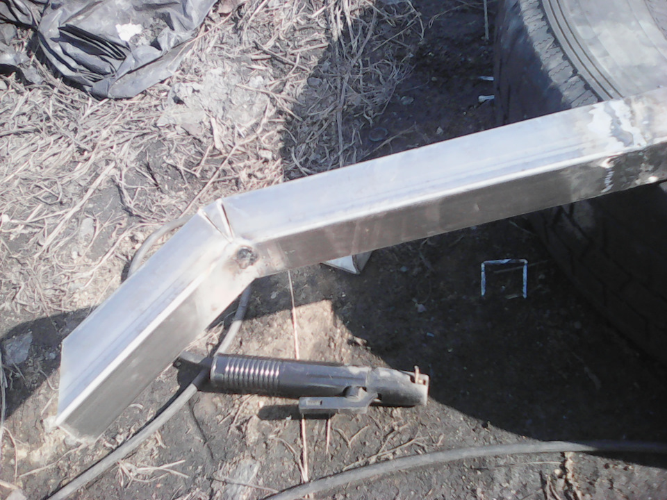 "Калитка" для "запаски", ч.4: силовая схема фермы… — Toyota Lite Ace, 2 ...