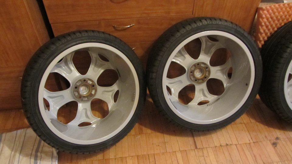 Пит стоп (замена R18 на R20 от MS-design) — Ford S-Max (1G), 2,5 л ...