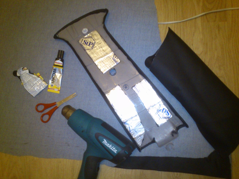 покраска ручек, обтяжка стоек экокожей — Daewoo Matiz (M100/M150), 1 л ...