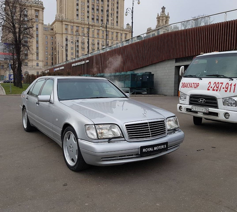 Монстр уехал к новому хозяину! — Mercedes-Benz S-Class (W140), 7,1 л, 1996  года | продажа машины | DRIVE2