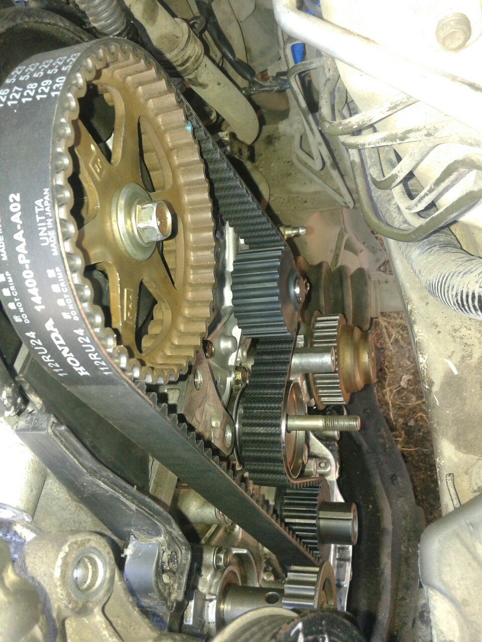 Фото в бортжурнале Honda Odyssey (2G). Запчасти на фото: 112RU24