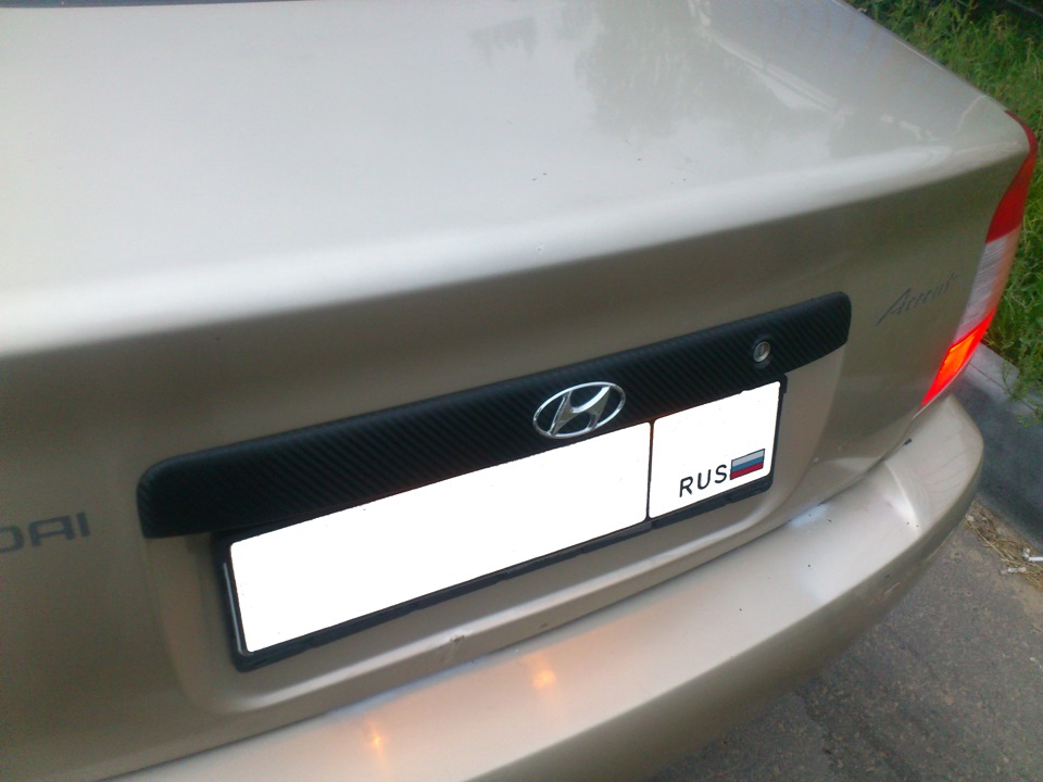 карбонобанальность — Hyundai Accent (2G), 1,5 л, 2005 года | стайлинг ...