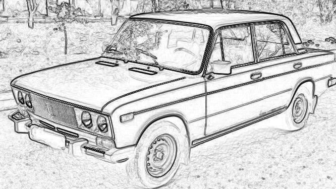 3-я серия рисунков - Lada 2106, 1,6 л, 1976 года другое DRIVE2