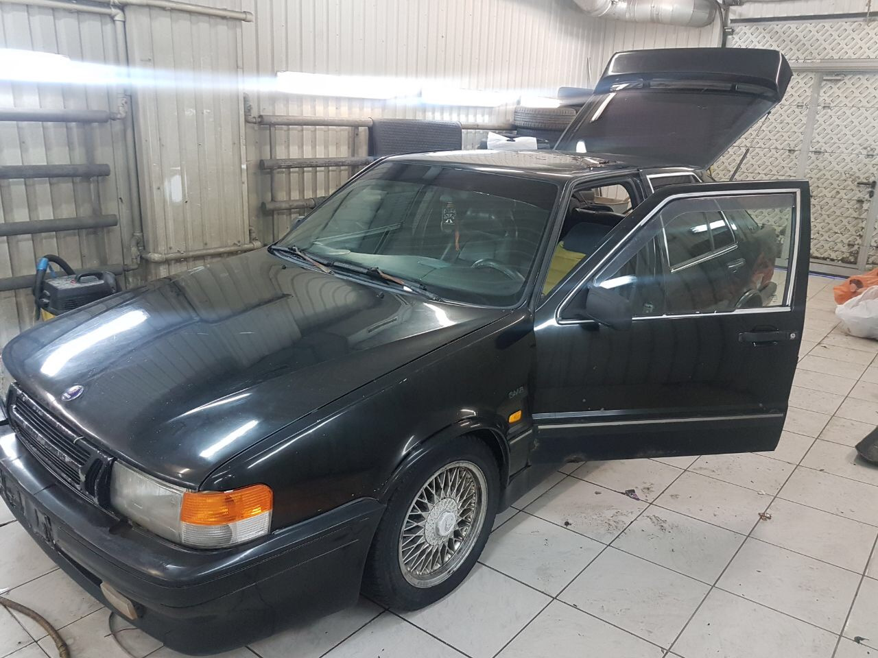 Италия — Мурманск — Бирюлёво — Saab 9000, 2 л, 1989 года | покупка машины |  DRIVE2