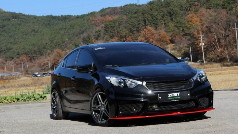 Kia Cerato 2013 черная