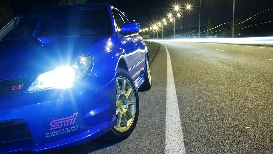 Subaru Impreza WRX STI Night