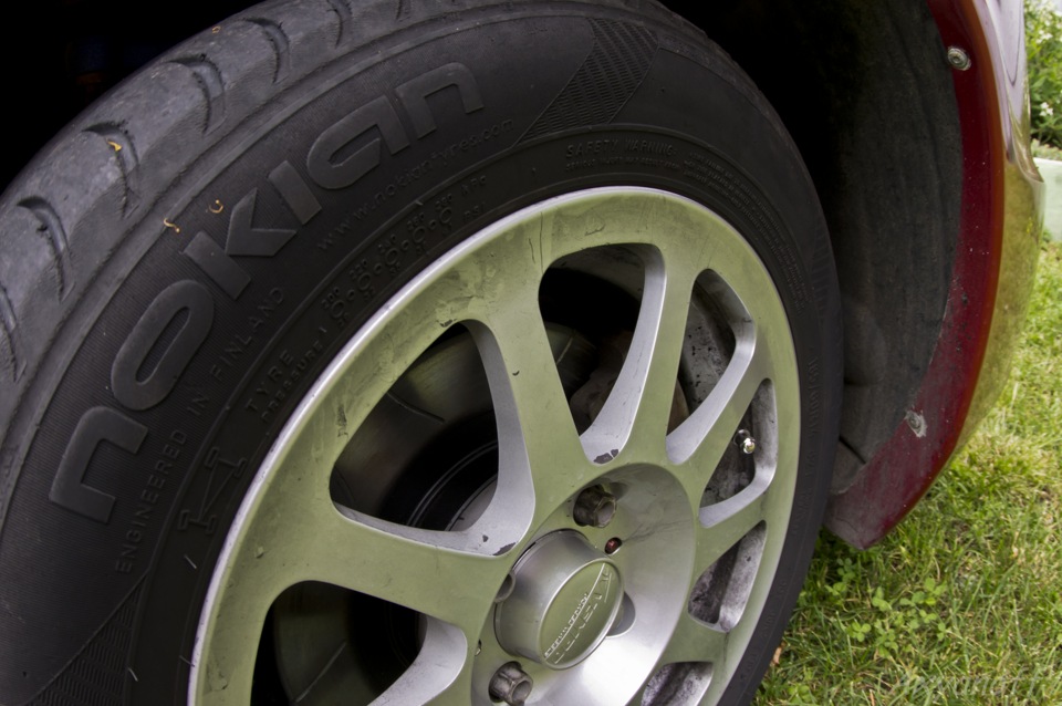 Диски установлены — Lada Калина Спорт (1G)