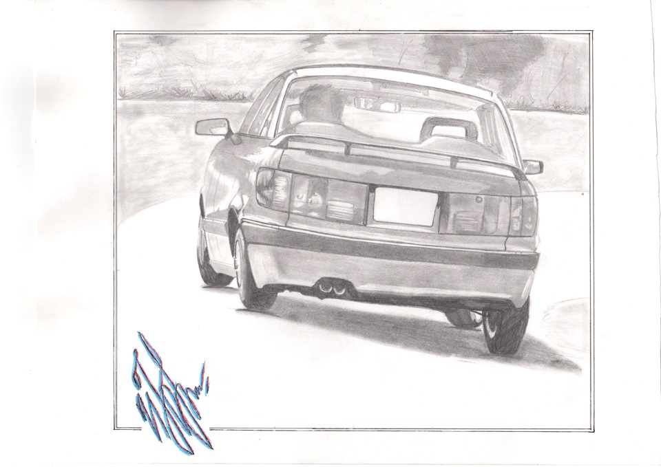 Крайние рисунки AUDI — DRIVE2