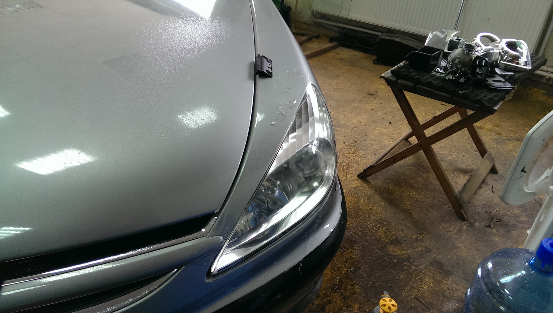 Бронировка/оклейка фар — Peugeot 607, 2,2 л, 2002 года | стайлинг | DRIVE2