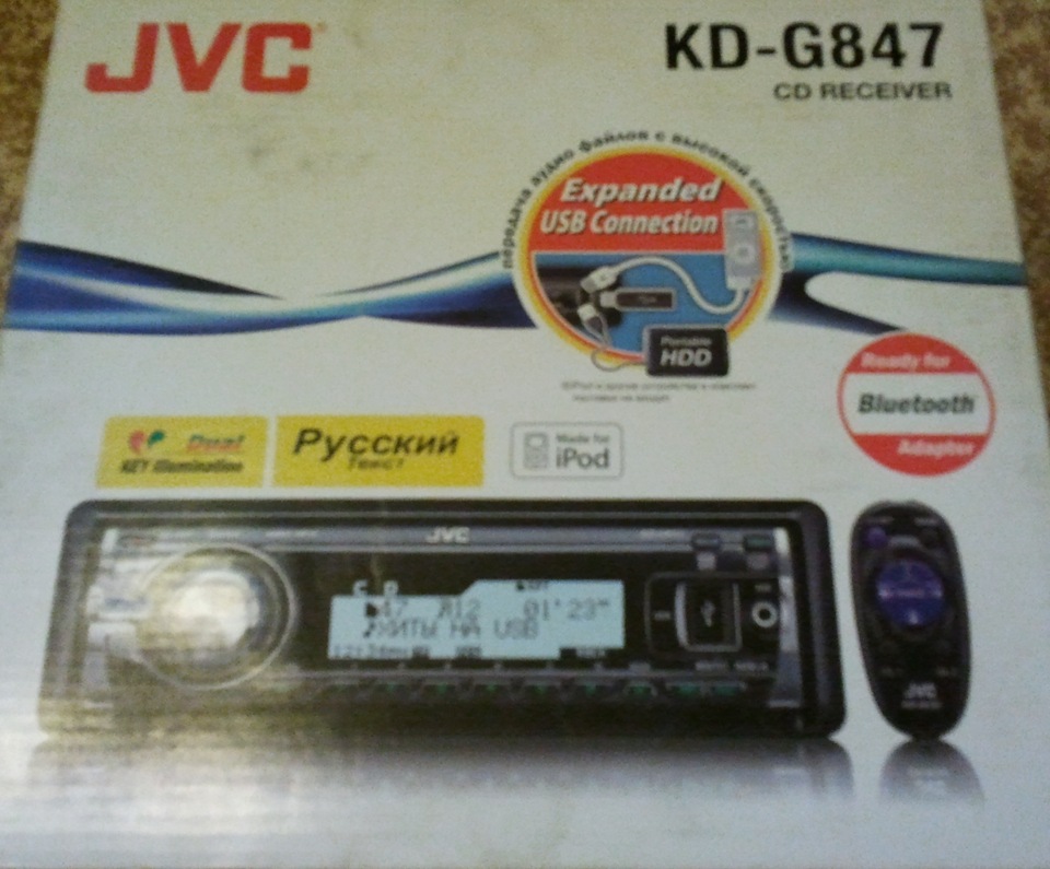 Автомагнитола jvc kd g847 инструкция