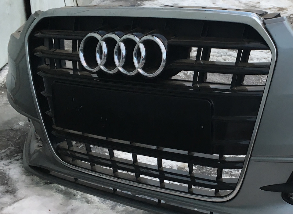 Кто подскажет по решётке радиатора? — Audi A6 (C7), 3 л, 2012 года ...