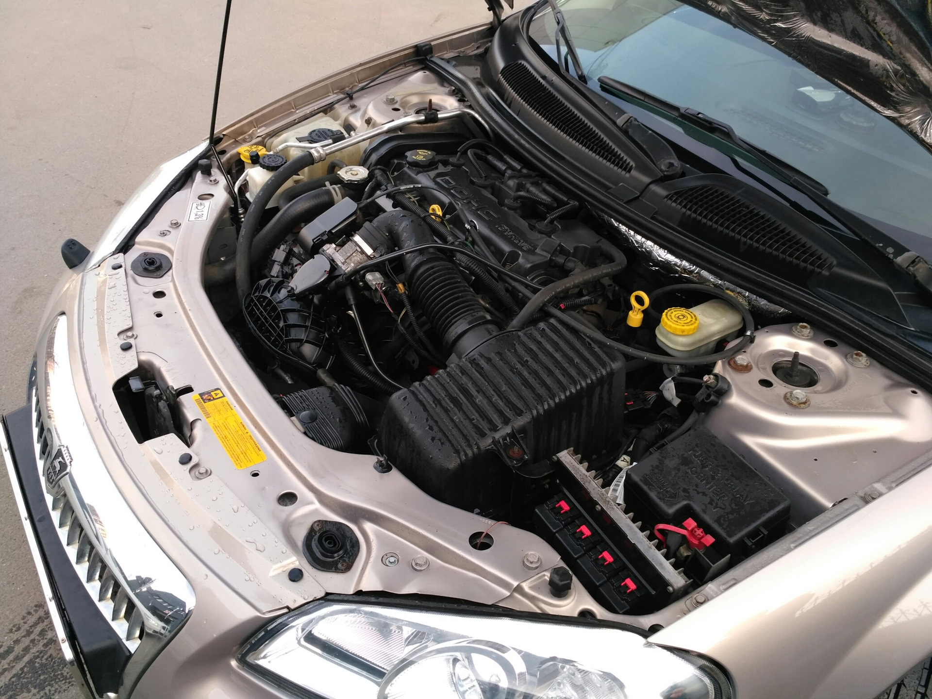 Переобулся + помыл двигатель — ГАЗ Сайбер, 2,4 л, 2010 года | мойка ...