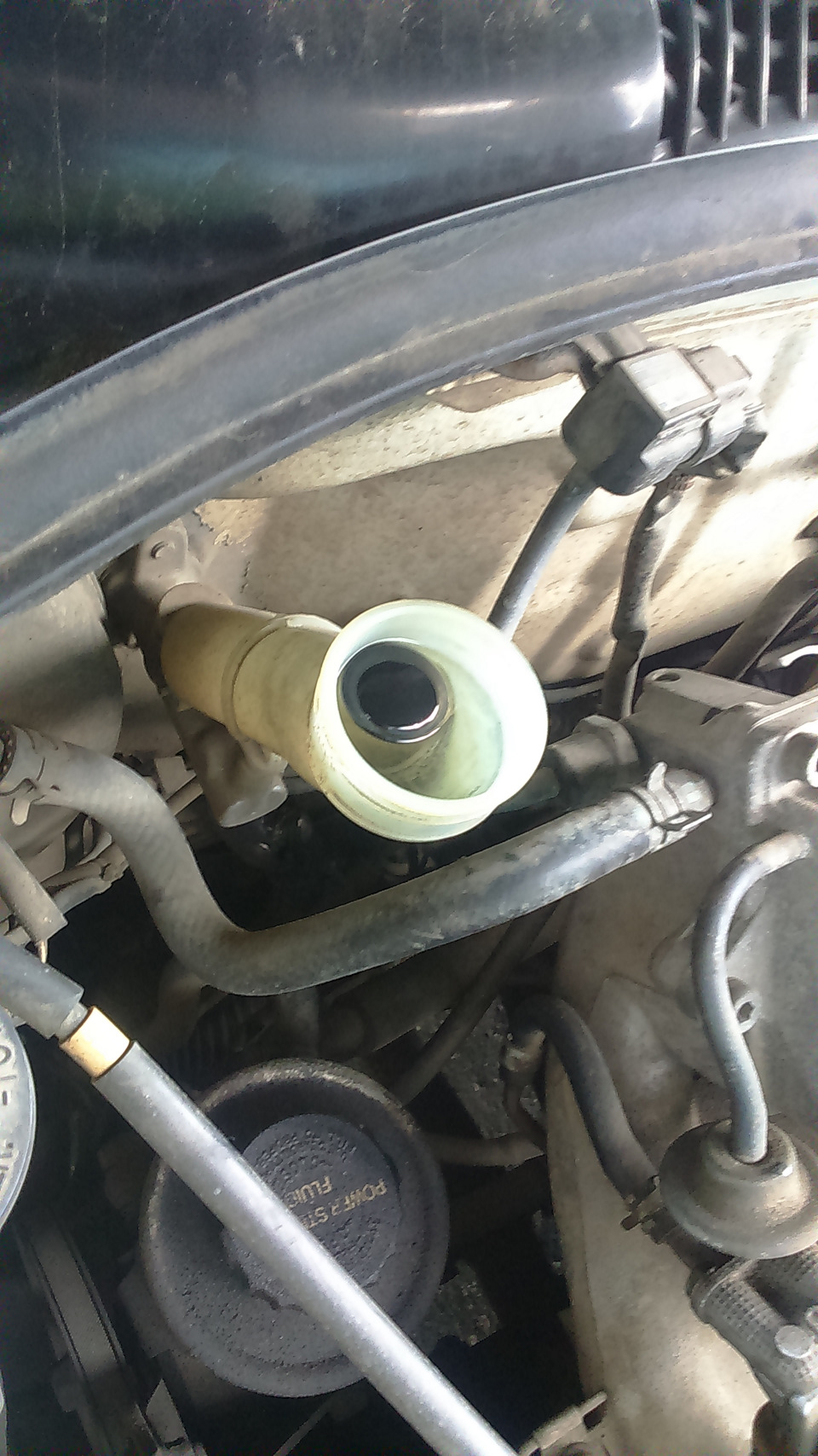 Потек рабочий цилиндр сцепления — Toyota Corona (T190), 1,6 л, 1992 ...