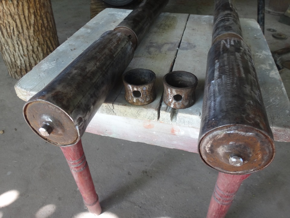 Переделка и установка амортизаторов с ГАЗ 3110 на УАЗ — УАЗ 3303, 2,4 л ...