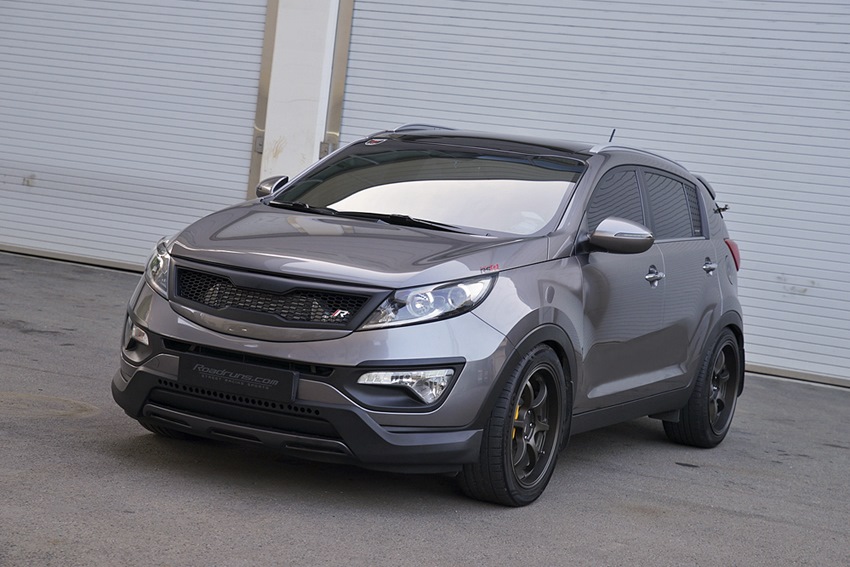 Kia Sportage 3 серый