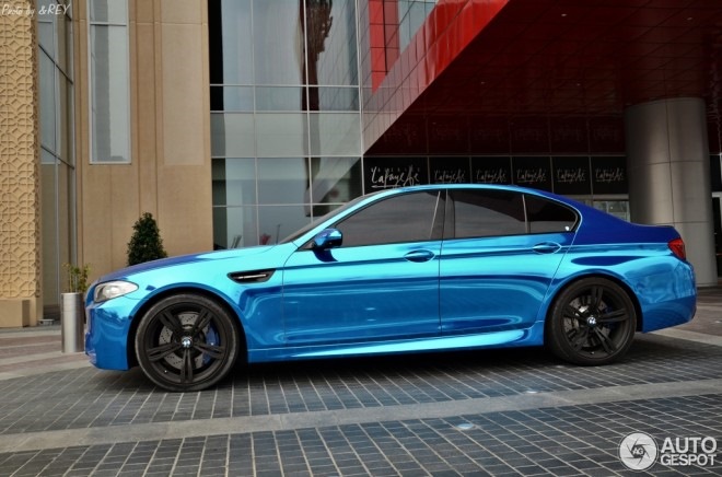 Matte Chrome BMW m3