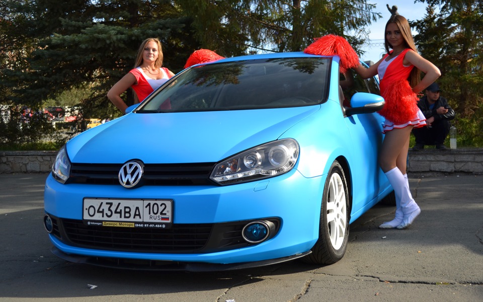 Динамит-авто 2013 г.Орск (полный отчет) — Volkswagen Golf Mk6, 1,4 л ...