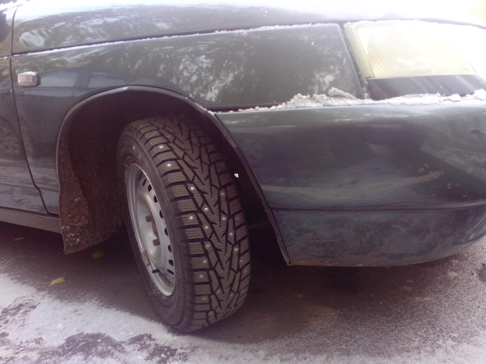 новые Nokian Hakkapeliitta 7 на дисках MW-Eurodisk — Lada 21112, 1,6 л ...