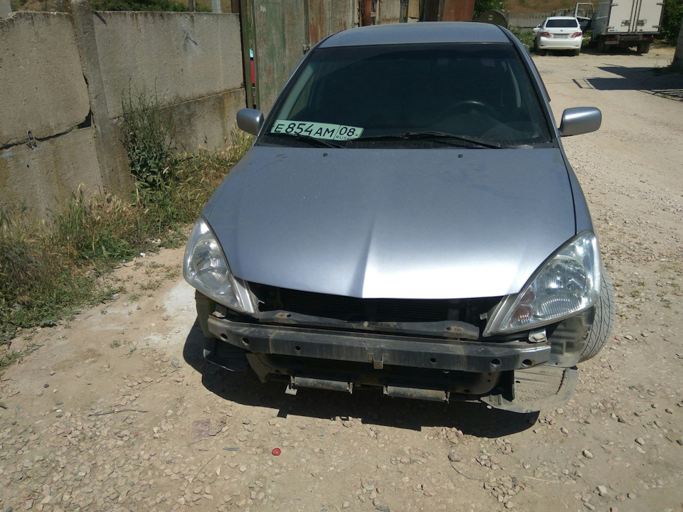 Красим бампер — Mitsubishi Lancer IX, 1,6 л, 2006 года | кузовной ...