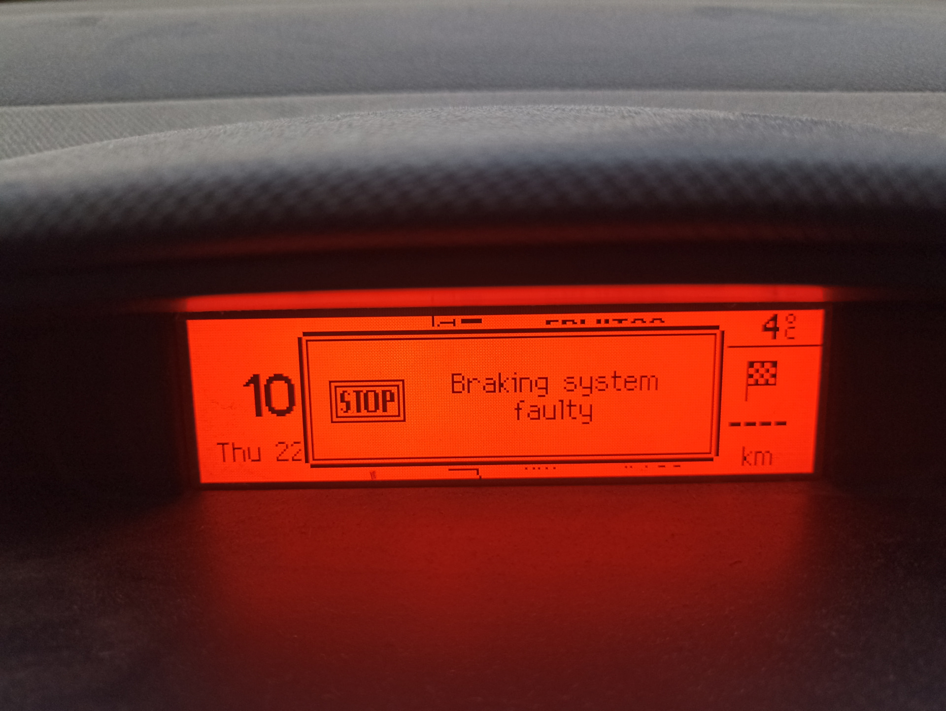 Berlingo ABS warning light - French Car Forum