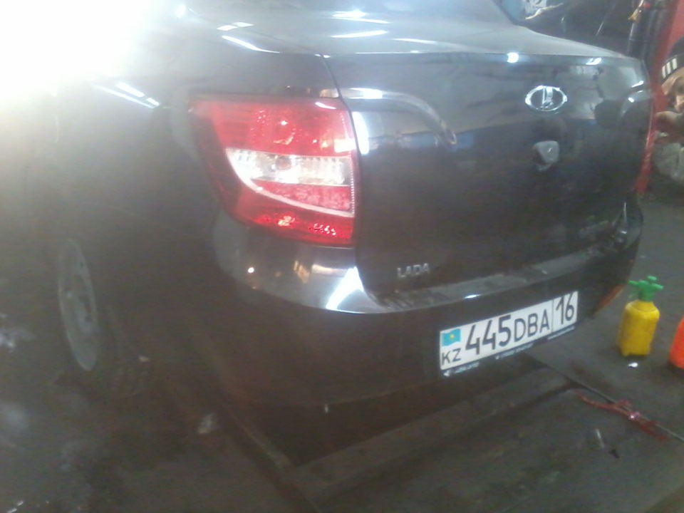 фары задные — Lada Гранта (1G), 1,6 л, 2013 года | другое | DRIVE2