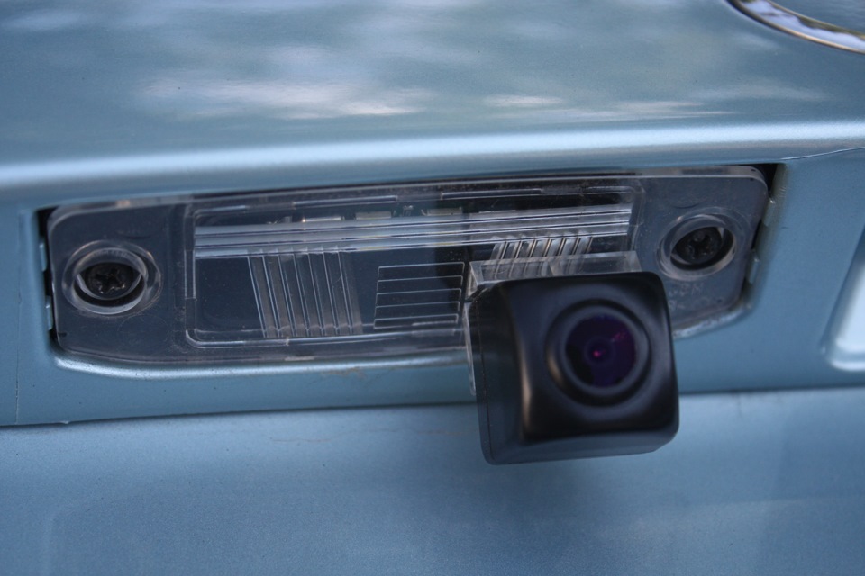 Камера заднего вида Gazer CC100 + переходник — Hyundai Accent (3G), 1,4 ...