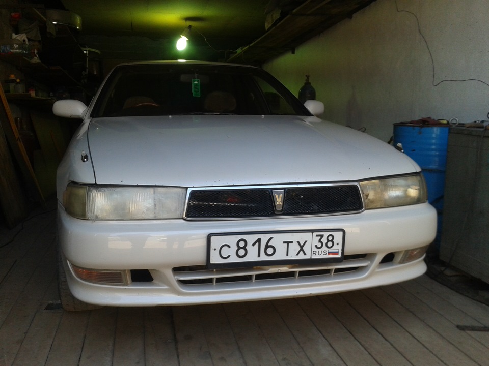 Решил полирнуть фары. — Toyota Cresta (90), 2 л, 1997 года | аксессуары ...