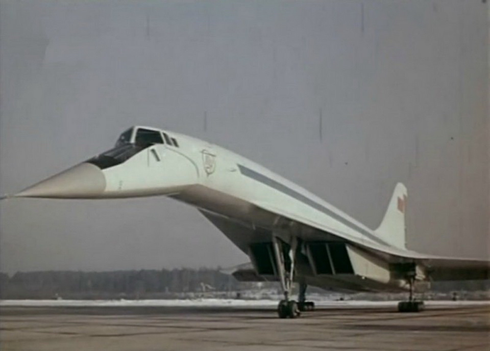 Ту 144 пилотирование