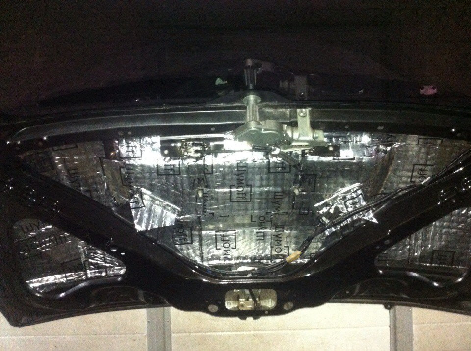 Шумка крышки багажника и резинка-водосток — Honda CR-V (RE), 2,4 л ...