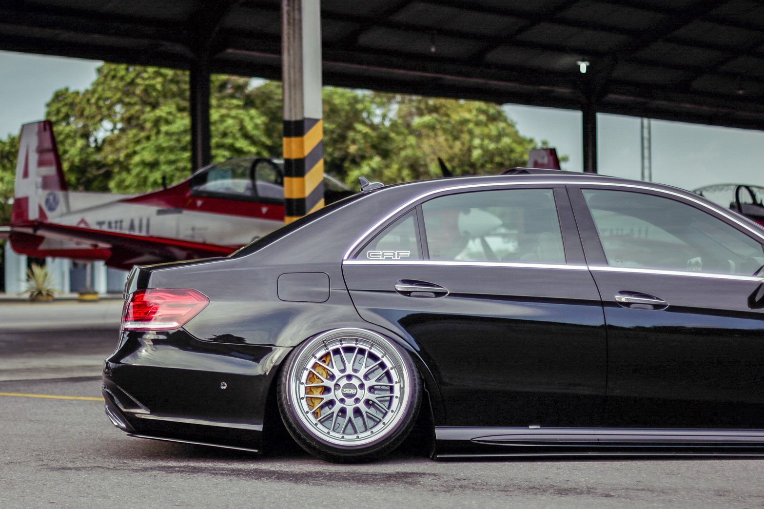 Mercedes e63 stance