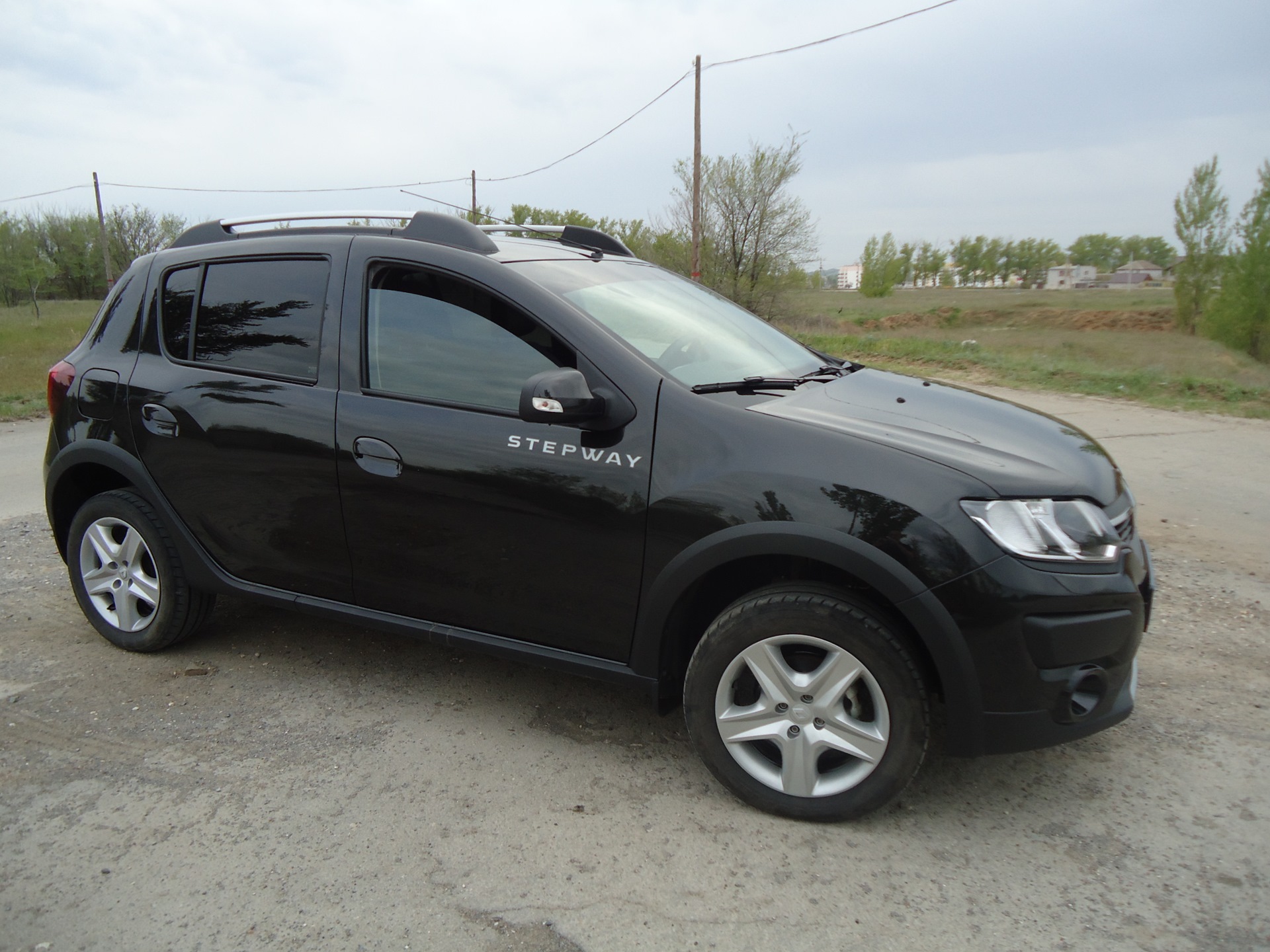 Renault Sandero Stepway черный