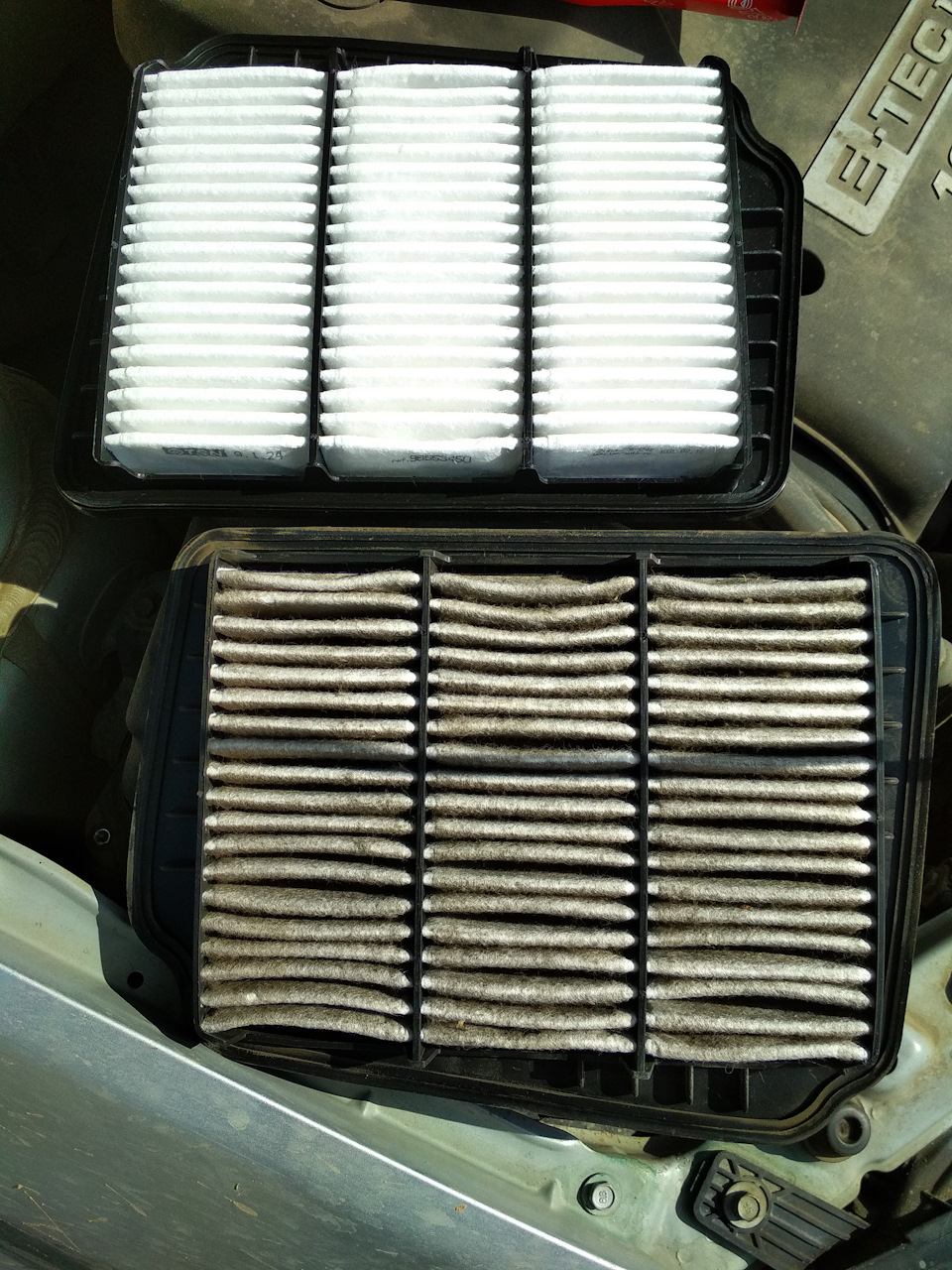 Замена салонного и воздушного фильтра — Chevrolet Lacetti 5D, 1,4 л ...