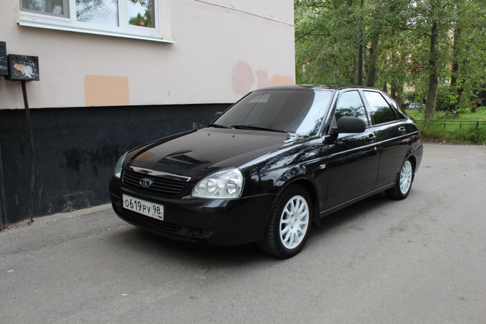 Паук 4-2-1, резонатор, прошивка Паулюса — Lada Приора хэтчбек, 1,6 л ...