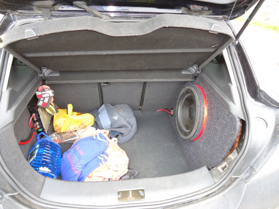 Opel Astra h универсал stels Subwoofer