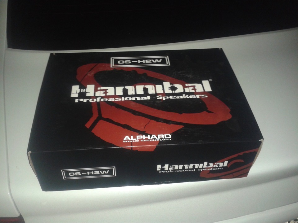 Прикупил подарок себе на НГ. Alphard Hannibal CS-H2W — Lada Приора ...